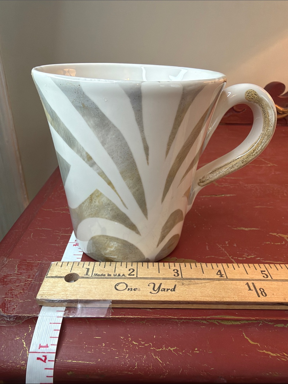 Vietri zebra pattern Mug